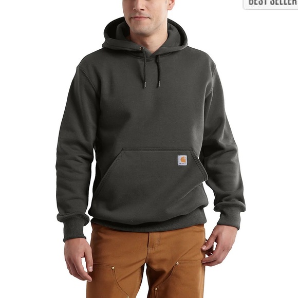 Carhartt Men’s Heavyweight Loose Fit Rain Defender Hoodie 2XL - Picture 1 of 6